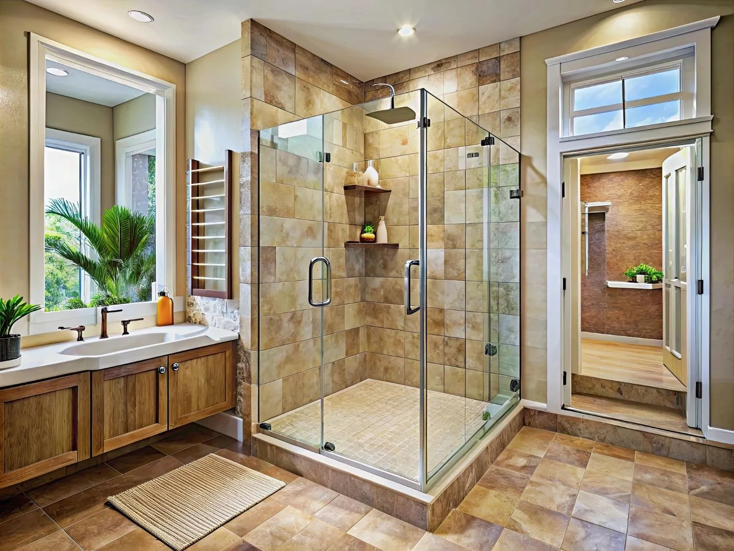 Create a Statement With Custom Shower Doors